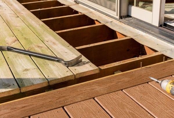 Old Deck Repair in Marysville