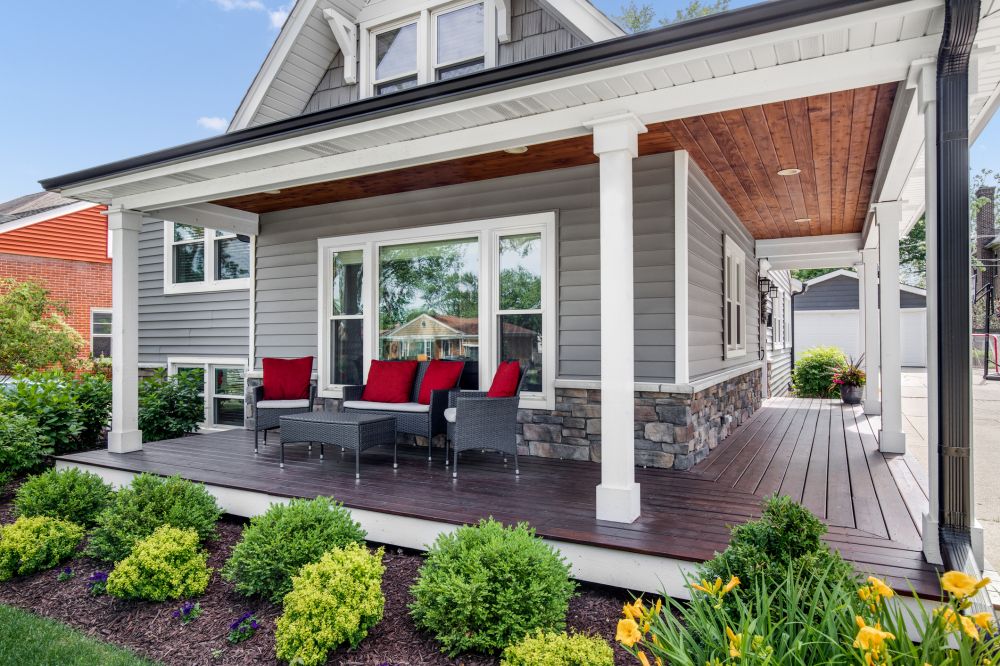 Porch Pillar Repair in Marysville