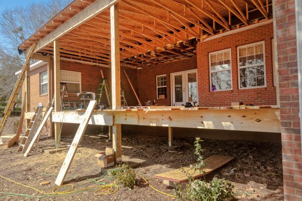 Porch Columns Installation in Marysville