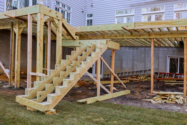 Deck Post Replacement in Marysville
