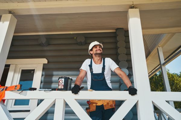 Porch Ceiling Construction in Marysville