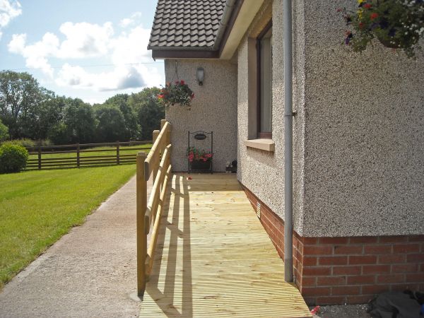 Cost of Hardwood Ramp Installation in Marysville