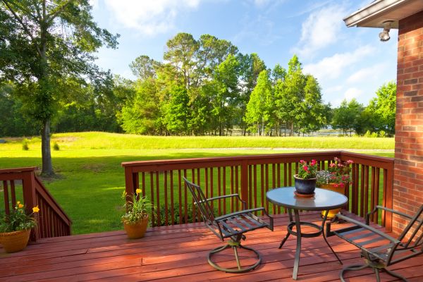 Redwood Deck Installation in Marysville