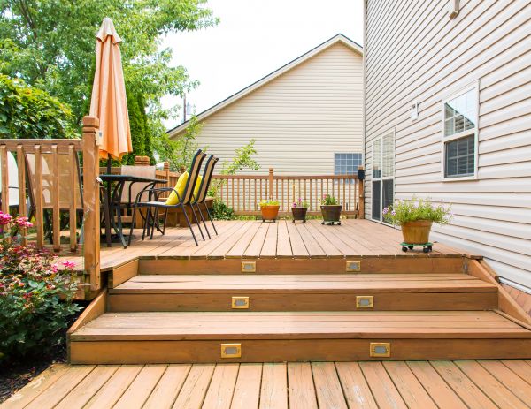 Wooden Patio Installation in Marysville
