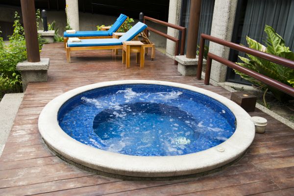 Hot Tub Deck Construction in Marysville