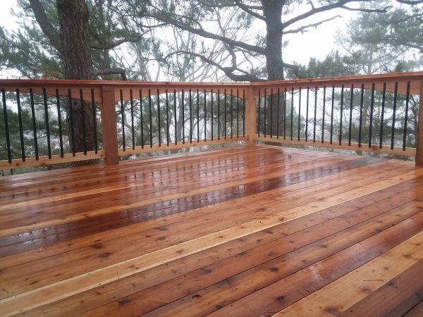 Cedar Deck Repair in Marysville