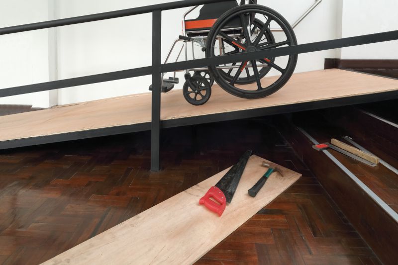 Wheelchair Ramp Installation detail